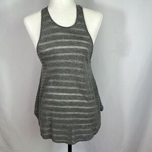 Wilfred Free Grey Striped Tank Top